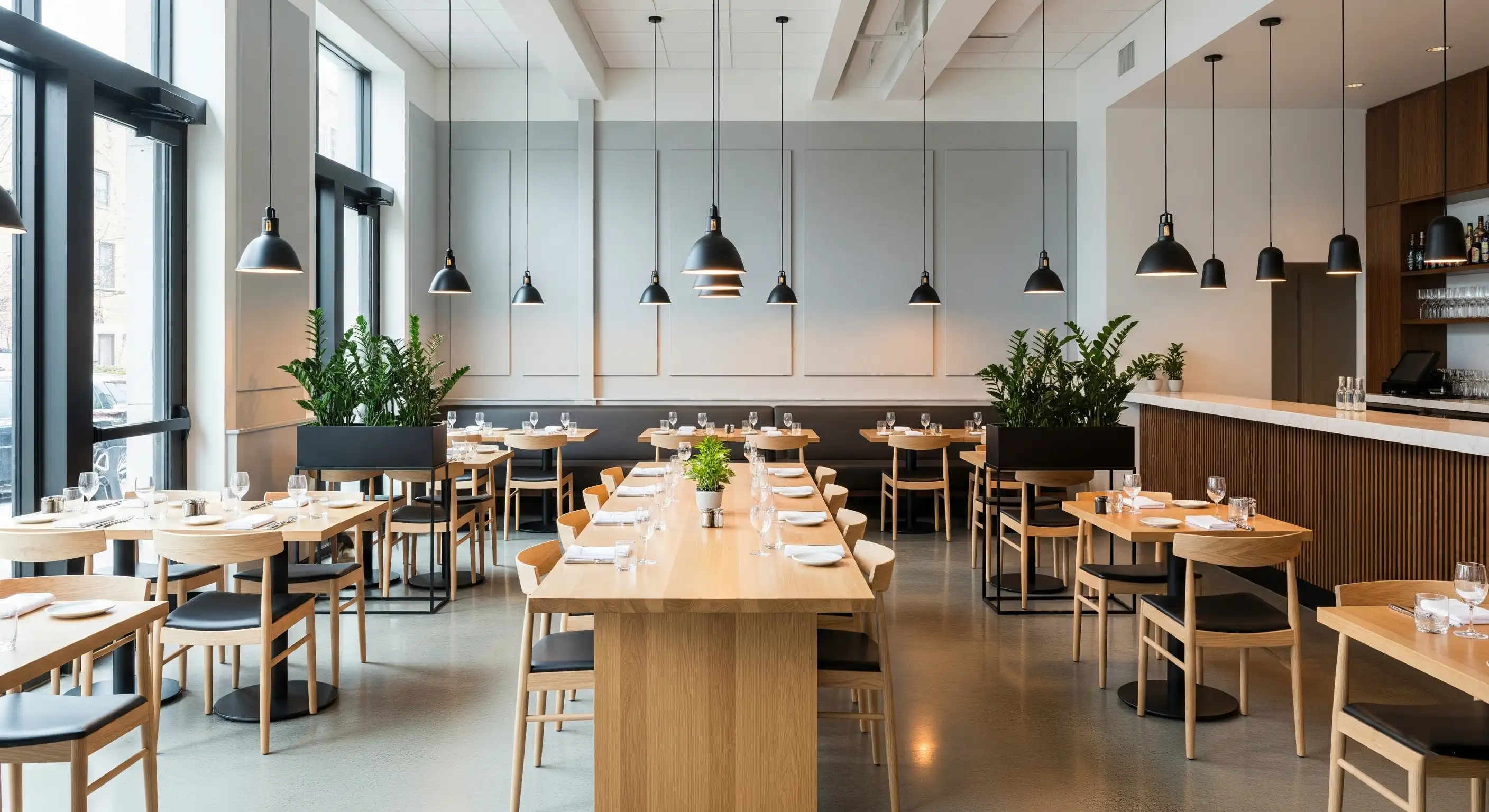 Restaurant interior